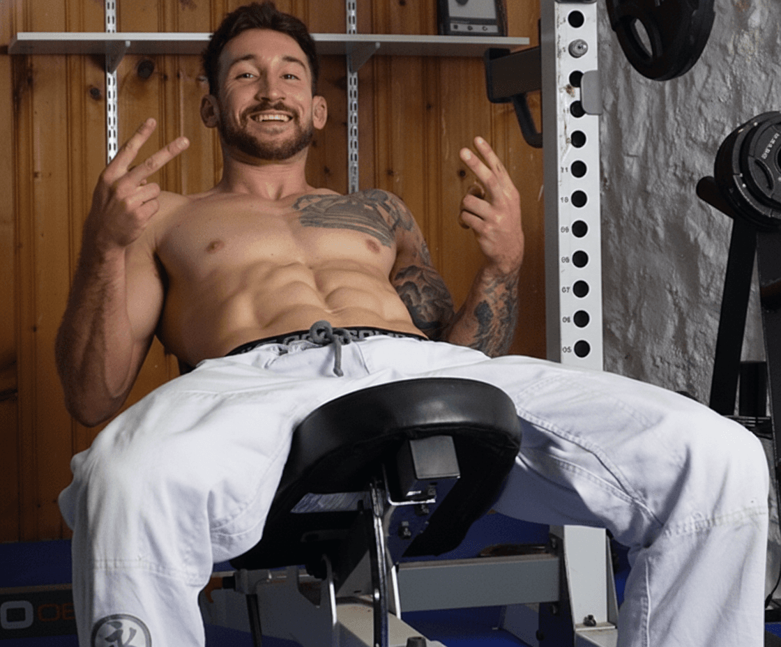 The result - disciplined physique